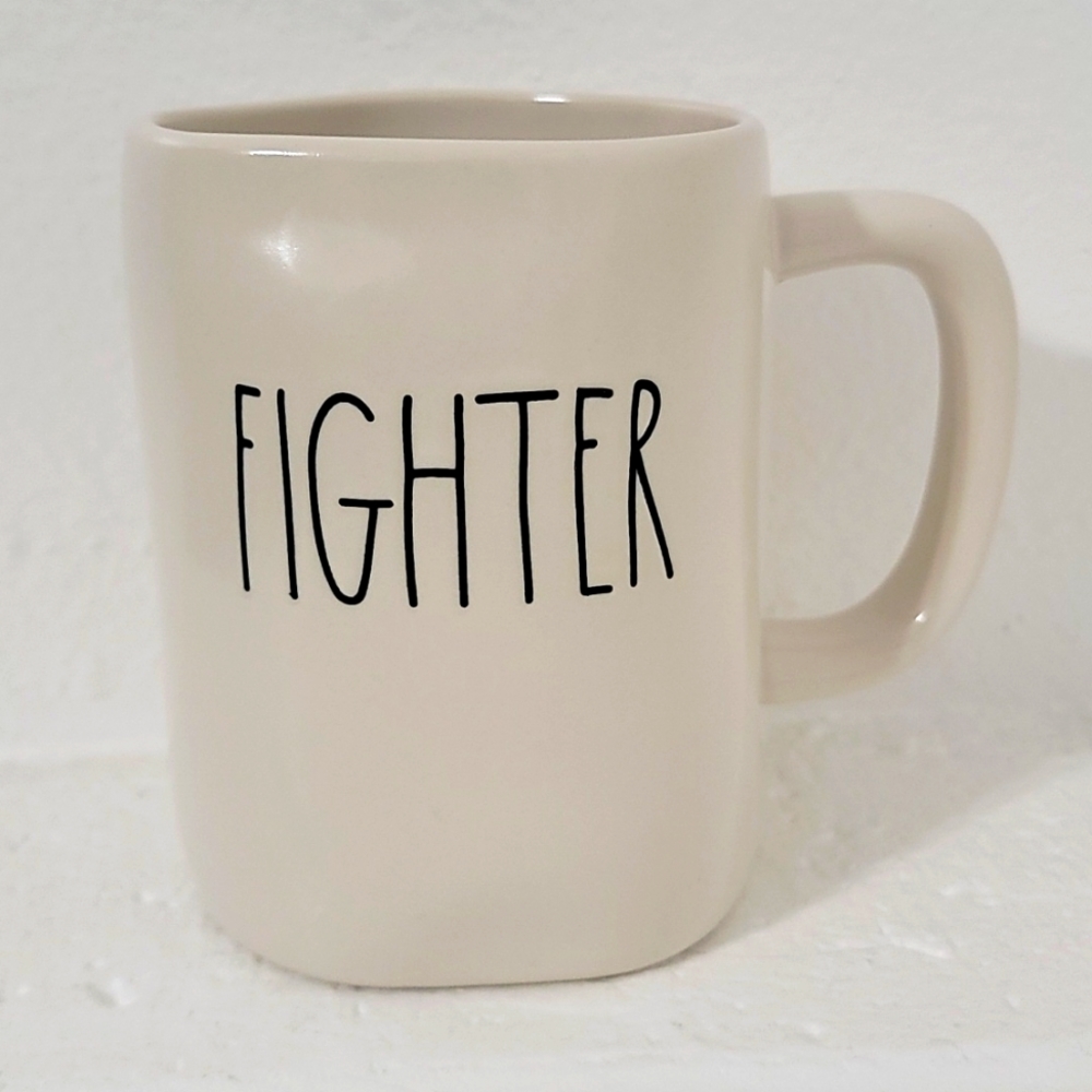 Rae Dunn "Fighter" Mug
